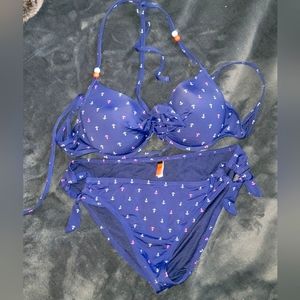 La Vie En Rose aqua Bikini set